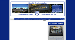 Desktop Screenshot of kappaepsilonzeta.org